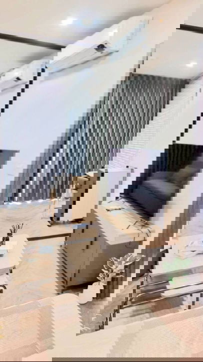 รูป ให้เช่าคอนโด แชปเตอร์ จุฬา-สามย่าน อาคาร 1 ชั้น 12 1 BED PLUS ขนาด 45 ตรม ใกล้ MRT สามย่าน - รูปที่ 7/9