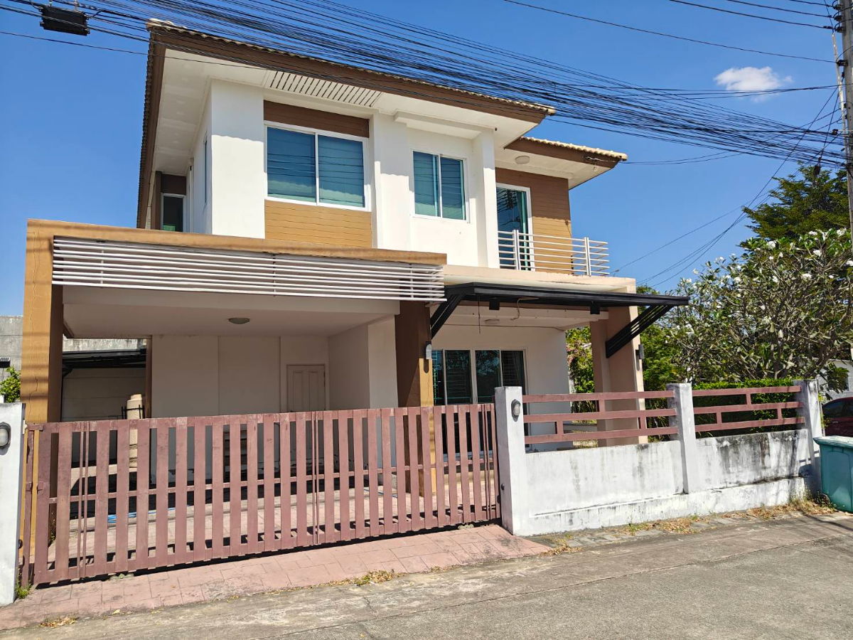 รูป บ้านเช่าเลควัลเล่ย์บ่อวิน LakeValley บ้าน2ชั้น3ห้องนอน3ห้องน้ำ2ที่จอดรถ หลังมุม! - รูปที่ 1/8