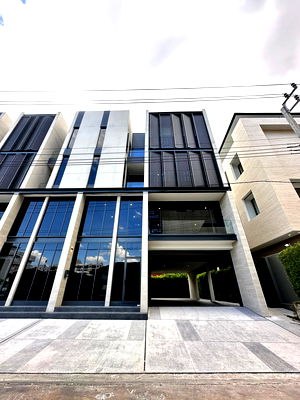 Home office for rent Kaset Nawamin : 📣📣 For rent Luxury Office Building ELSE Sukhonthasawat 26 4 storey 8 parking space+VE charger  (Negotiable)