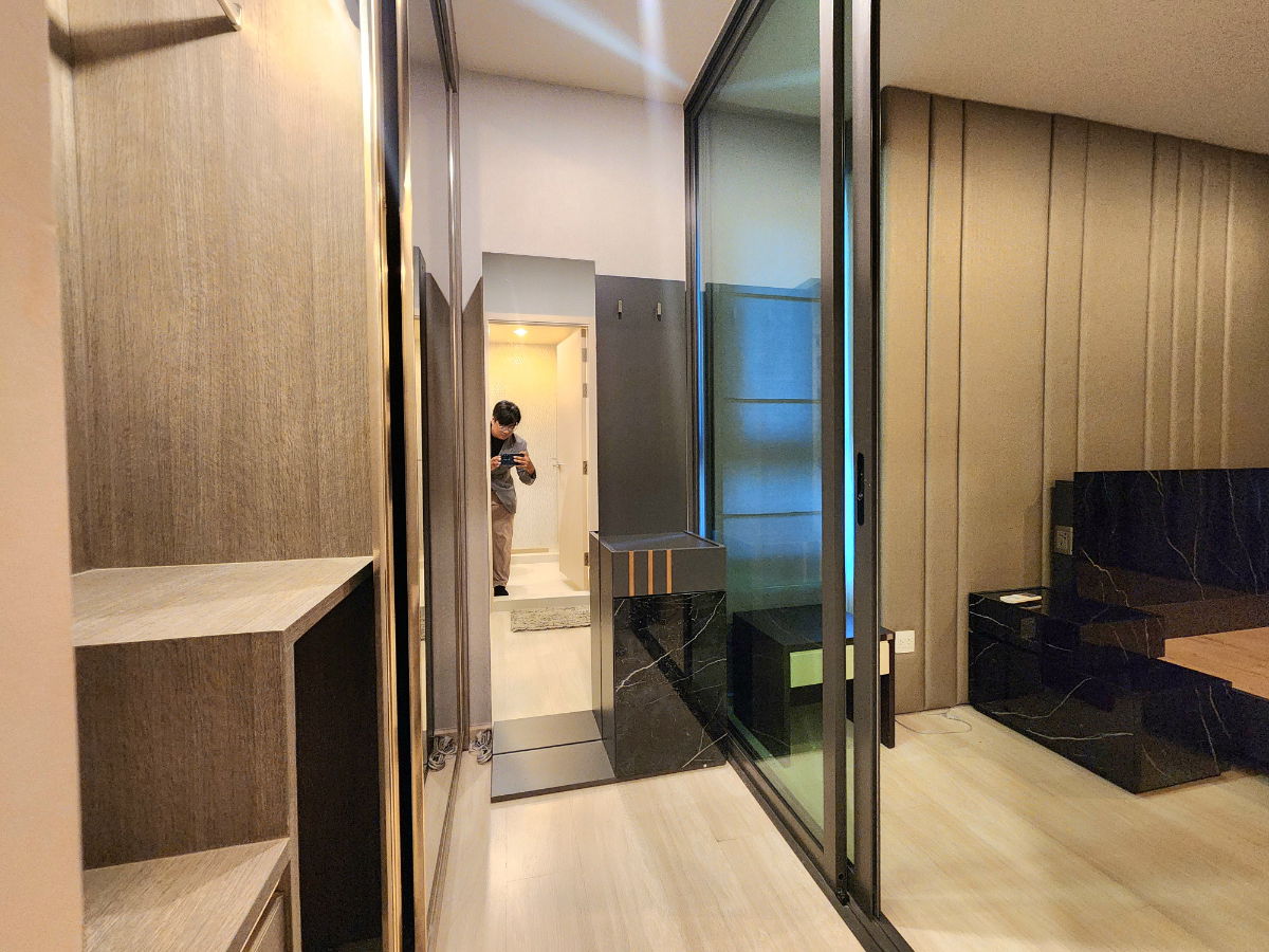 รูป **ห้องว่างครับผม ห้องแต่งสุดหรู แบบ 2 Bed**ให้เช่า **คอนโด ไลฟ์ ปิ่นเกล้า 2ห้องนอน 2ห้องน้ำ ชั้น17 ห้องมุม ทิศเหนือ ไม่ร้อนทั้งปี!! - รูปที่ 32/89