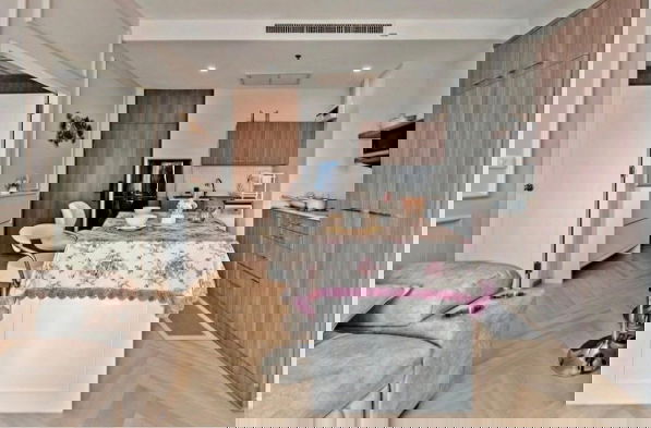 รูป ให้เช่าคอนโด โนเบิล รีวีล เอกมัย Noble Reveal Ekamai condo  for rent Newly Renovated, Modern Luxury ใกล้ BTS เอกมัย  - รูปที่ 7/18