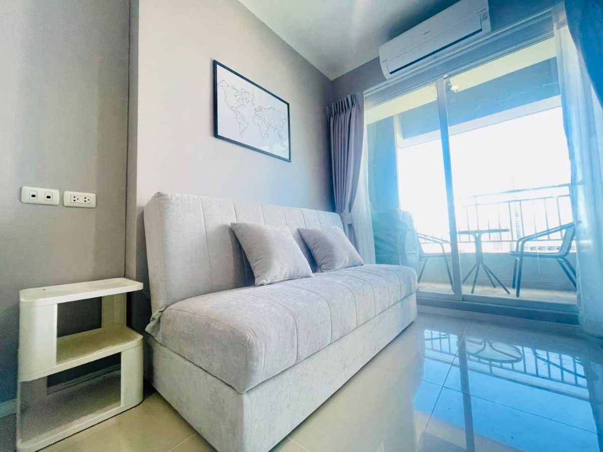 รูป เห็นวิวทะเลปลายๆ 🌕 🌕 🌕 ลุมพินี พาร์คบีช จอมเทียน ชั้น17 1ห้องนอน  30ตรม อาคารB🌕 🌕 🌕วิวถนน - รูปที่ 11/23