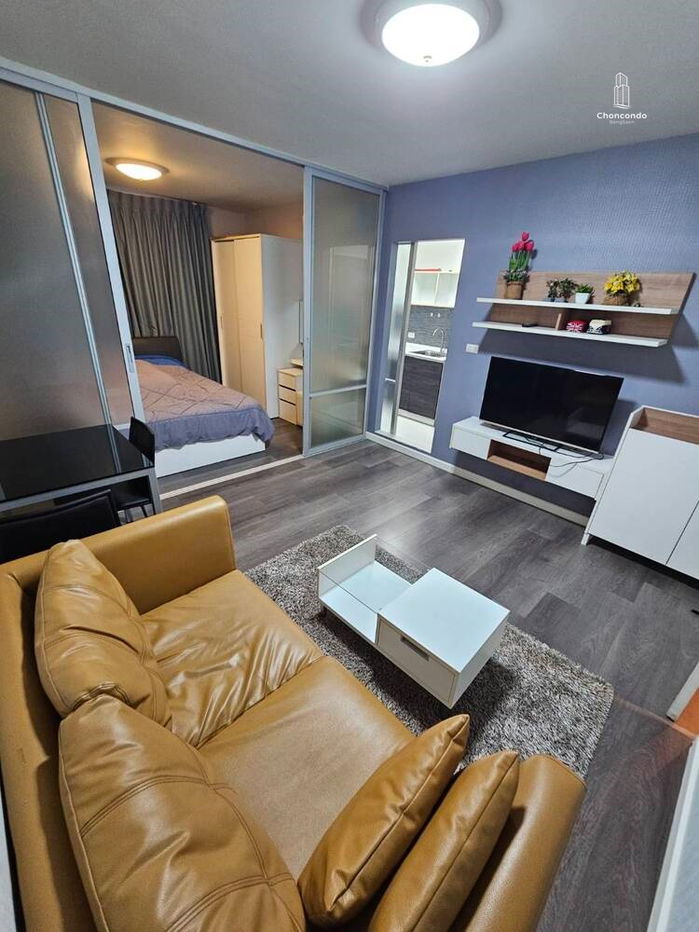 รูป DCondo ดีคอนโด ชั้น2 ตึกD  --------มีเครื่องซักผ้า-----------Tel 097-049-5874 (Line: @choncondo มี@ด้วย) - รูปที่ 1/21