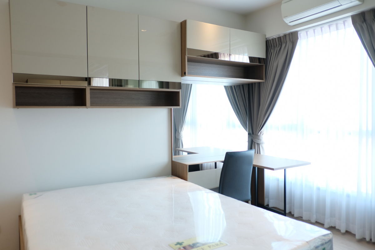 รูป ✅ ✅ Whizdom Station Ratchada - Thapra , 1 ห้องนอน พร้อมเข้าอยู่ ติดต่อไลน์ @bktasset โทร 095-325-8928 - รูปที่ 1/5