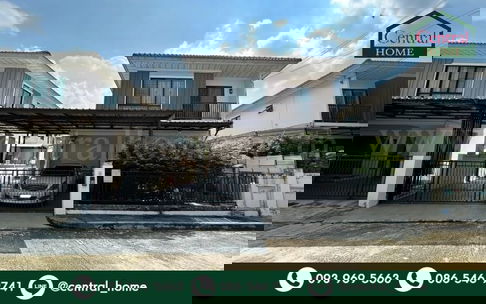 บ้านแฝด โมดิ วิลล่า บางบัวทอง บ้านสวย พร้อมอยู่