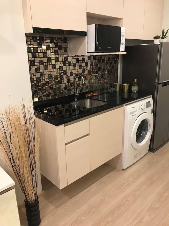 รูป ให้เช่าคอนโด : โนเบิล รีวอล์ฟ รัชดา1  1 ห้องนอน ห้องสวยมาก เฟอร์ครบ+ประตูดิจิตอล ติดMRT ราคาพิเศษ14,000 บาทเท่านั้น 🔥🔥🔥(Noble Revolve Ratchada1)  - รูปที่ 10/12