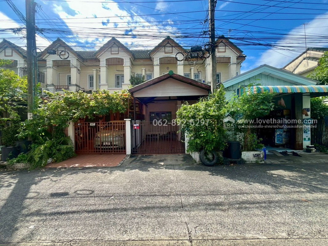 รูป ขายทาวน์เฮ้าส์ 2 ชั้น หมู่บ้านกฤษณา ร่มเกล้า12 ขนาด 16 ตรว. ขายถูกเพียงแค่ 1.45 ล้านบาท ใกล้บิ๊กซี ทำเลทอง ราคาถูกสุดในย่านนี้ สนใจโทร. 062-892-6297 - รูปที่ 7/8