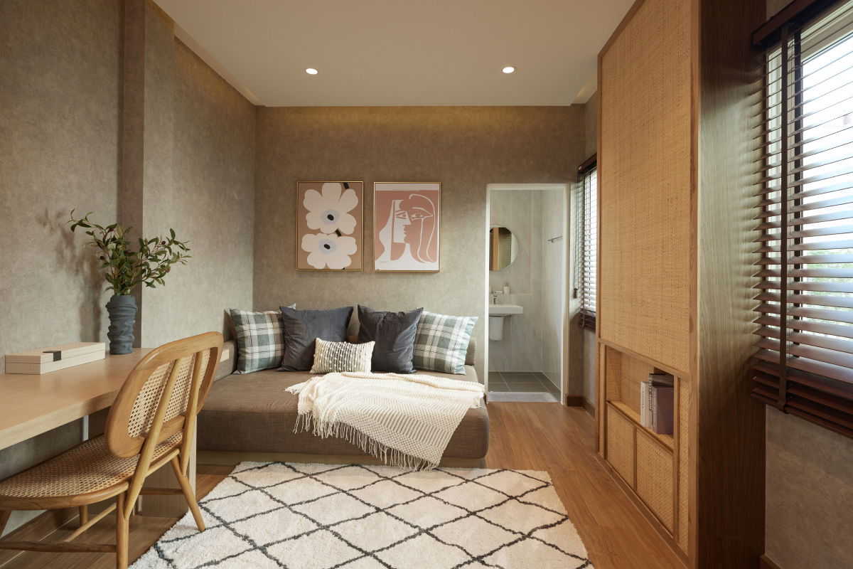 รูป ขายบ้านมือ 1 จากโครงการ MODEN บางนา – เทพารักษ์  | ติดต่อฝ่ายขาย : 061-6598997- Line OA : @Newlight (มี@) - รูปที่ 13/19