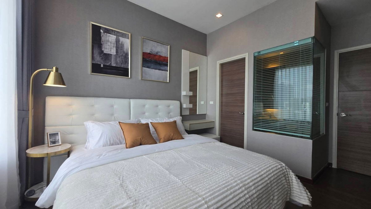 รูป คิว อโศก 2 ห้องนอน 2 ห้องน้ำ 🔰Line : @Richrealestate ☎️WhatsApp:+66926591905 - รูปที่ 8/17