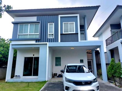 เช่าบ้านเดี่ยว ถนนรัชดา-รามอินทรา : ให้เช่า บ้านเดี่ยว2ชั้น 54ตรว. อยู่ถนน รามอินทรา109 ซอยพระยาสุเรนทร์ ใกล้แฟชั่นไอส์แลนด์