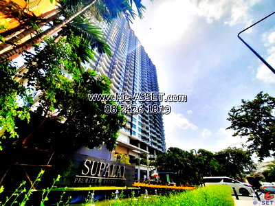 Condos for rent : Condo for rent near BTS/MRT, Ratchathewi, Siam Square Close to Chulalongkorn University : Supalai Premier Ratchathewi: 61.98 sqm