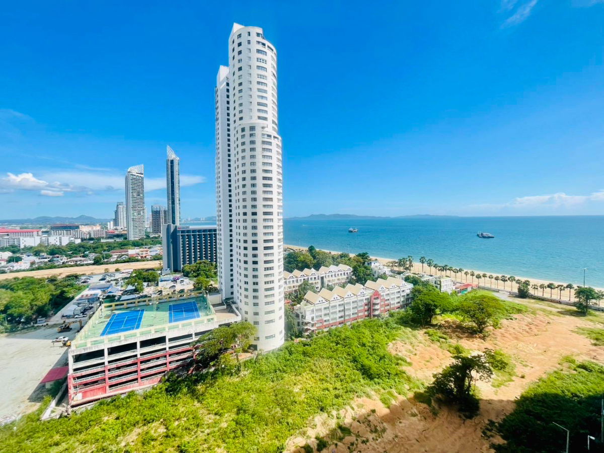 รูป เห็นวิวทะเลปลายๆ 🌕 🌕 🌕 ลุมพินี พาร์คบีช จอมเทียน ชั้น17 1ห้องนอน  30ตรม อาคารB🌕 🌕 🌕วิวถนน - รูปที่ 6/23