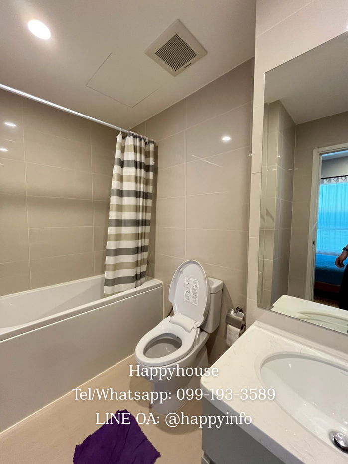 รูป ชั้น 17 วิวทะเล เงียบสงบ เฟอร์นิเจอร์/เครื่องใช้ไฟฟ้า ครบ เพียง 12,000 บาท/เดือน เท่านั้น!!! - รูปที่ 6/8