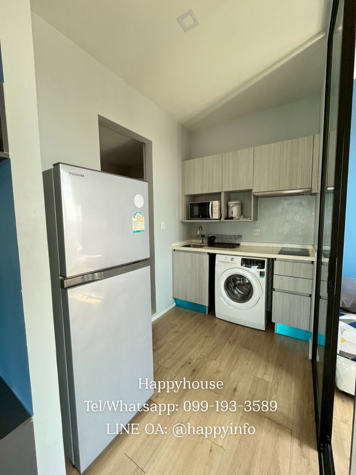 รูป ห้องมุม เป็นส่วนตัว 2 ห้องนอน 1 ห้องน้ำ 1 ห้องทำงาน ชั้น 27 วิวไทยออยล์ เพียง 11,000/เดือน สนใจห้องราคาคุยกันได้ - รูปที่ 6/9