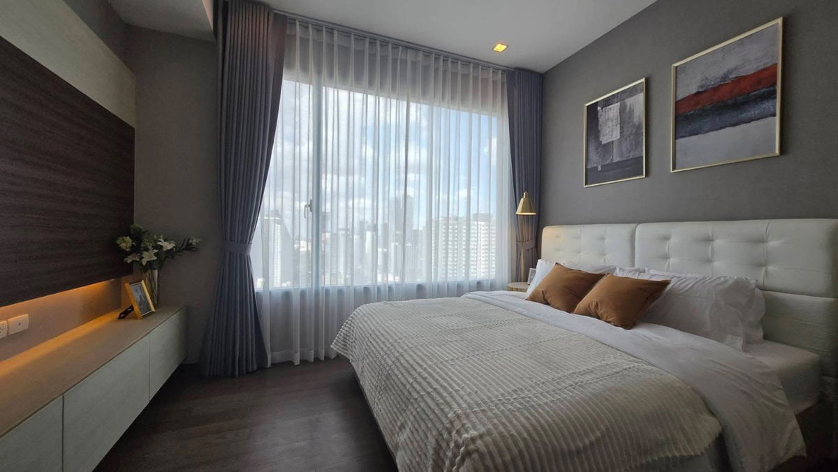 รูป คิว อโศก 2 ห้องนอน 2 ห้องน้ำ 🔰Line : @Richrealestate ☎️WhatsApp:+66926591905 - รูปที่ 7/17