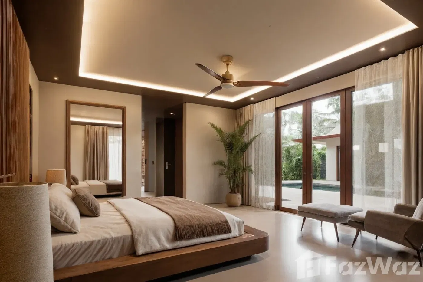 รูป ขาย วิลล่า 2 ห้องนอน ในโครงการ ทรอปิคอล ปาล์ม วิลล่า 5944222 - รูปที่ 2/7