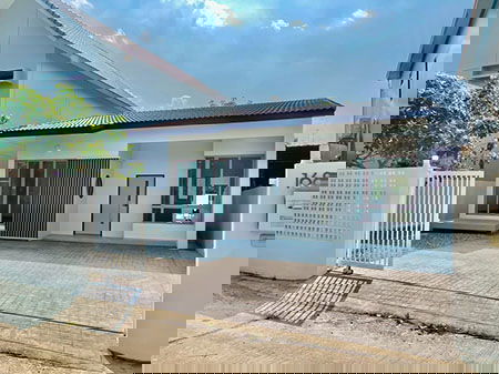 รูป ขาย บ้านชั้นเดียวสไตล์มินิมอล ทำเลดอนแก้ว อ.แม่ริม ใกล้กาดฝรั่งแม่ริม - รูปที่ 1/8