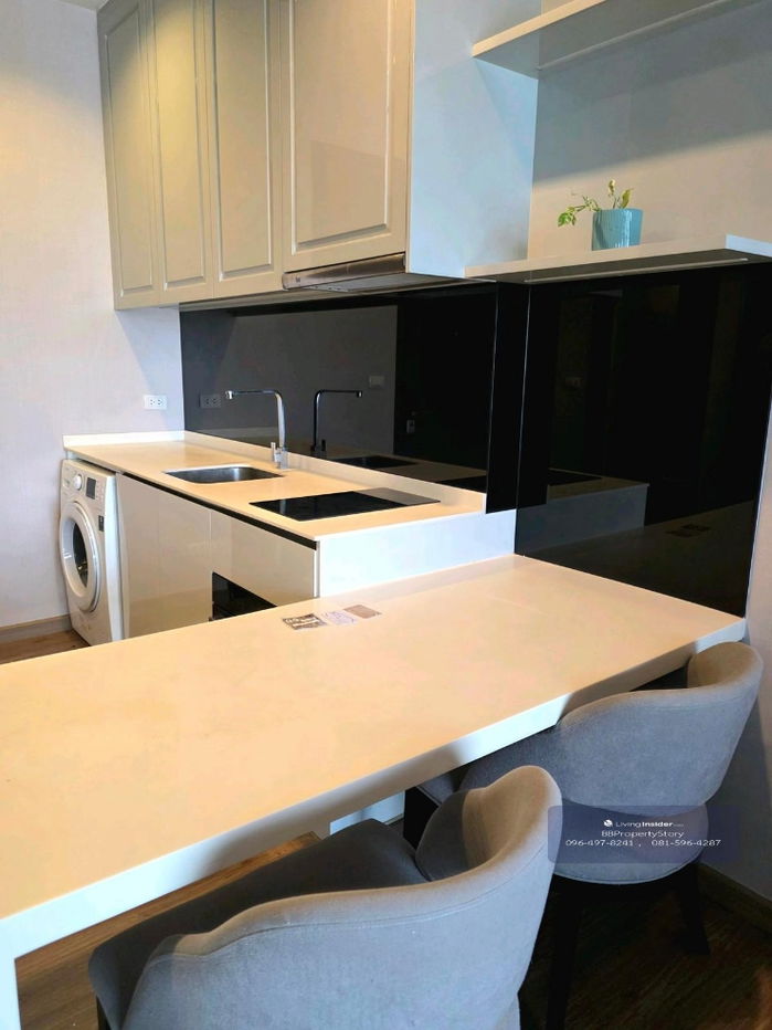 รูป ให้เช่า | Chewathai Residence Bang Pho
ห้องมุม วิวแม่น้ำ ชั้น 12A | 1Bed 48 ตร.ม. | มีอ่างอาบน้ำ | ใกล้ MRT บางโพ - รูปที่ 9/12