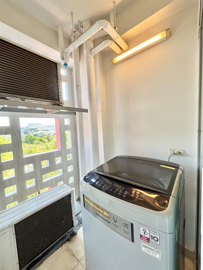 รูป ให้เช่า ไอ-บิซา คอนโดมิเนียม , ห้องพร้อมอยู่ ตกแต่งเฟอร์นิเจอร์ พร้อมเครื่องใช้ไฟฟ้า -ขอรับลูกค้าไม่สูบบุหรี่นะคะ ไม่รับเอเจ้นค่ะ - รูปที่ 10/20