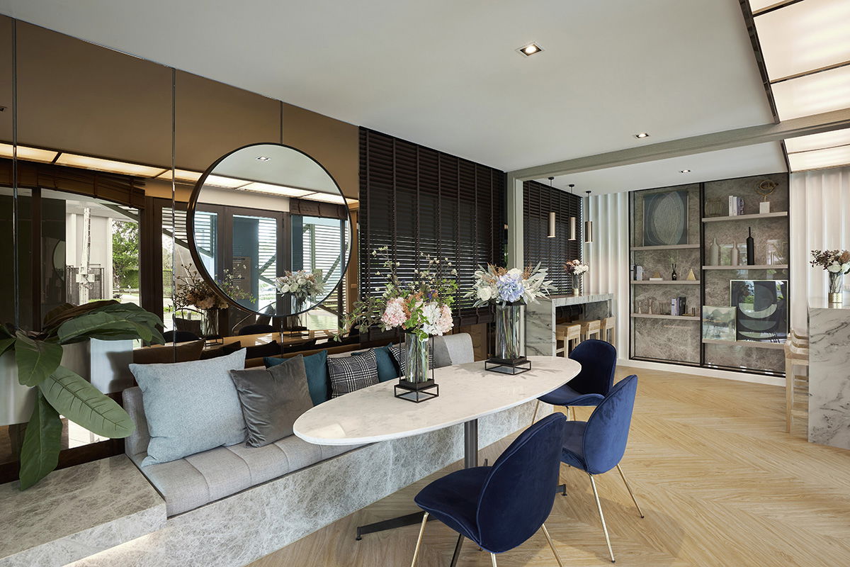 รูป ขายบ้านมือ 1 จากโครงการ Centro บางนา กิ่งแก้ว  | ติดต่อฝ่ายขาย : 061-6598997- Line OA : @Newlight (มี@) - รูปที่ 2/17