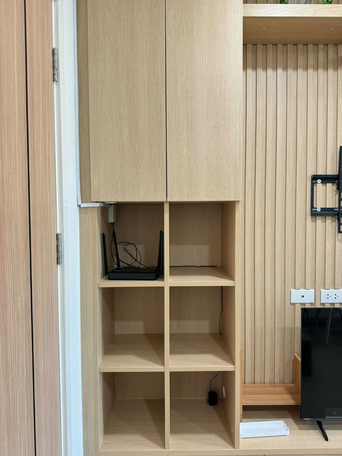 รูป ให้เช่า เพลิ เพลิน ลำลูกกา 35 ตรม. ชั้น 6 เครื่องใช้ไฟฟ้า เฟอร์ครบ - รูปที่ 3/9