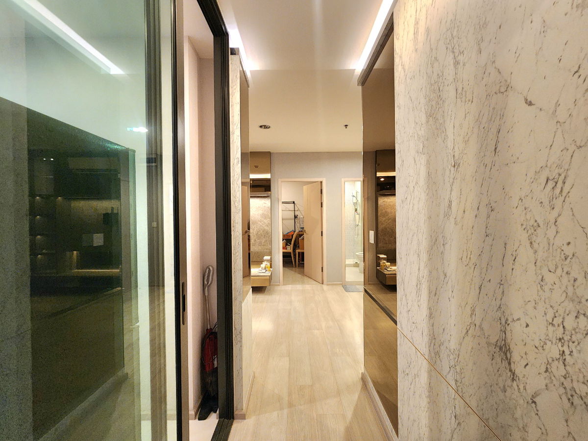 รูป **ห้องว่างครับผม ห้องแต่งสุดหรู แบบ 2 Bed**ให้เช่า **คอนโด ไลฟ์ ปิ่นเกล้า 2ห้องนอน 2ห้องน้ำ ชั้น17 ห้องมุม ทิศเหนือ ไม่ร้อนทั้งปี!! - รูปที่ 30/89