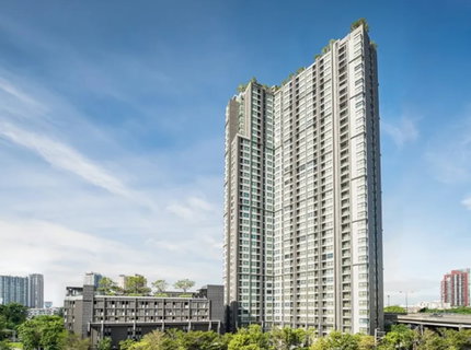 รูปภาพ 🔥Studio with Partition Good Location Free Shuttle to BTS On Nut at The Base Park West Sukhumvit 77 Condo / For Rent