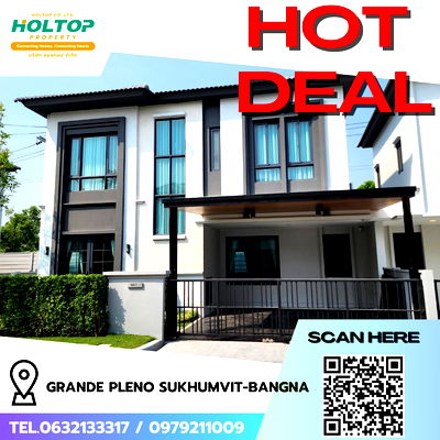 เช่าบ้านเดี่ยว เมกะ บางนา : #R8465 🎉 261268 ให้เช่าบ้าน Grande Pleno Sukhumvit-Bangna
