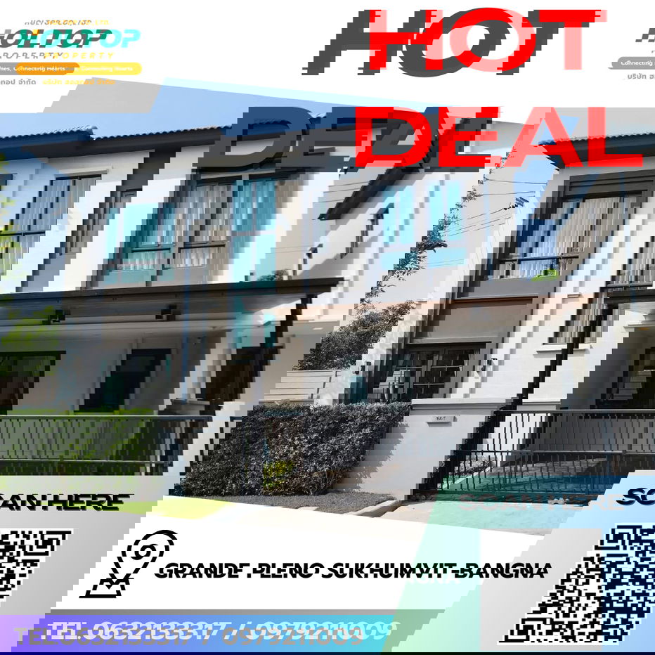 รูป #R8465 🎉 261268 ให้เช่าบ้าน Grande Pleno Sukhumvit-Bangna - รูปที่ 1/15