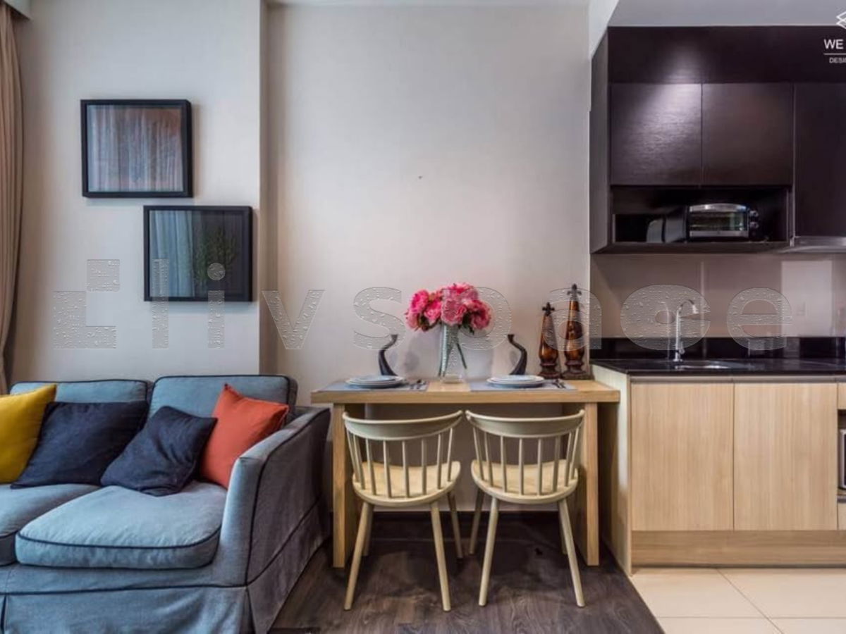 รูป ▚ LE239ツ [ขาย] คอนโดทำเลทองอโศก! Edge Sukhumvit 23 (Sansiri) 1 นอน แต่งครบพร้อมอยู่ ติด BTS/MRT สุขุมวิท เพียง 6.38 ล้าน รวมทุกอย่าง! - รูปที่ 2/6