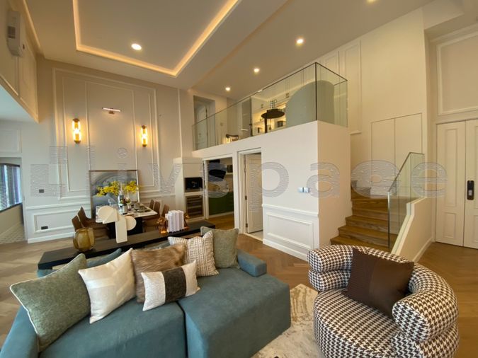 ▚ LE242ツ [ขาย] Duplex 2 ชั้น สุดหรู! Siamese Rama 9 (Landmark @MRTA) 2 นอน 157 ตร.ม. มีห้องแม่บ้าน ติดรถไฟฟ้า 1 นาที เพียง 23.89 ล้าน!