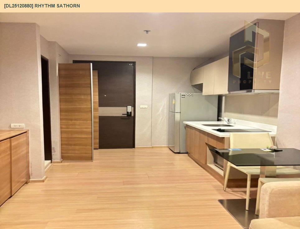 รูป DL25120880 ให้เช่าคอนโด ริธึ่ม สาทร (Rhythm Sathorn) ใกล้ BTS สะพานตากสิน พร้อมเข้าอยู่ โทรด่วน 0656133286 LineID @897iyzll - รูปที่ 5/8