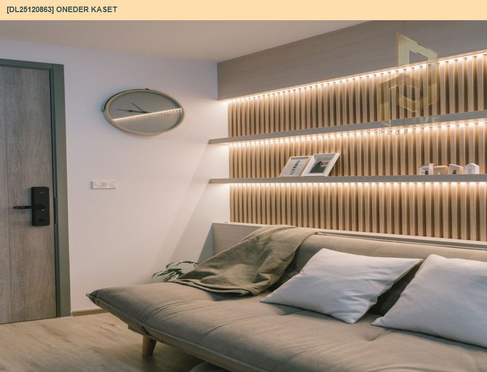 รูป DL25120863 ขายคอนโด วันเดอร์ เกษตร (ONEDER Kaset) ใกล้ รถไฟฟ้าสายสีแดง พร้อมเข้าอยู่ โทรด่วน 0656133286 LineID @897iyzll - รูปที่ 5/5