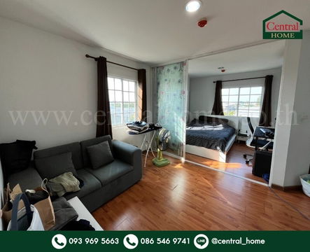 ทิวลิป ไลท์ คอนโดมิเนียม อ้อมน้อย ห้องมุม เฟอร์ครบ พร้อมอยู่