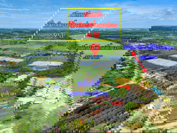 รูป ขายที่ดินติดแม่น้ำบางปะกง 59 ไร่ ตรงข้ามท่าเรือบ้านโพธิ์ ต.บ้านโพธิ์ อ.บ้านโพธิ์ จ.ฉะเชิงเทรา - รูปที่ 5/6