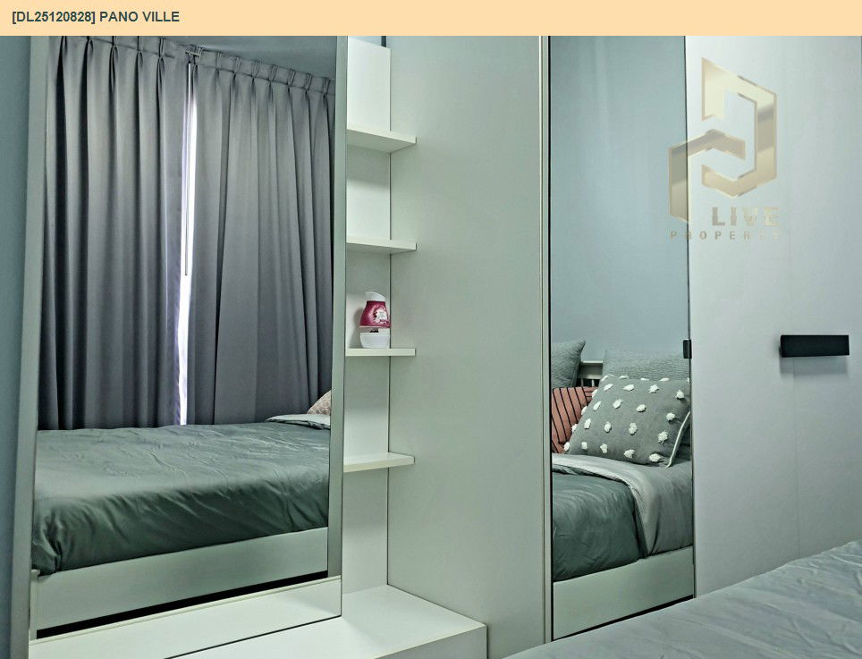 รูป DL25120828 ให้เช่าคอนโด พาโน วิลล์ (Pano Ville) ใกล้ MRT รัชดาภิเษก พร้อมเข้าอยู่ โทรด่วน 0653619502 LineID @534wlwof - รูปที่ 5/8