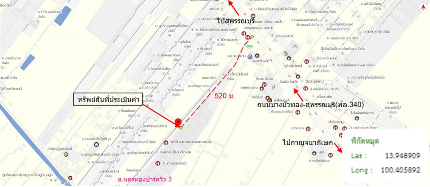 รูป ทาวน์เฮ้าส์ สำหรับขาย นครทองปาร์ควิว 3 ละหาร บางบัวทอง นนทบุรี - รูปที่ 14/14