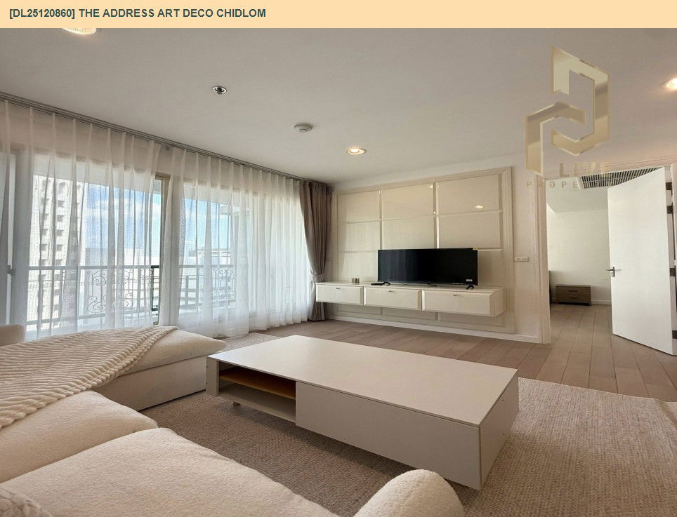รูป DL25120860 ขายคอนโด ดิ แอดเดรส ชิดลม (The Address Art Deco Chidlom) ใกล้ BTS ชิดลม พร้อมเข้าอยู่ โทรด่วน 0638692663 LineID @257sxzzu - รูปที่ 4/11