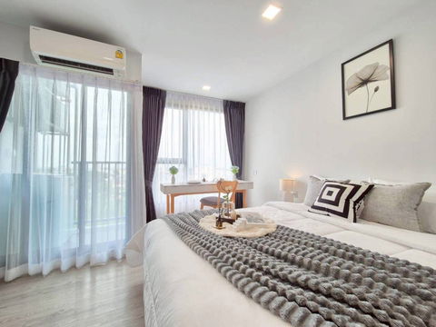 Rent, Lease, For Rent Condo near Kasetsart University, Kave Seed Kaset, Affordable price, under 15,000 THB. Interested? Line: @951qfbfi