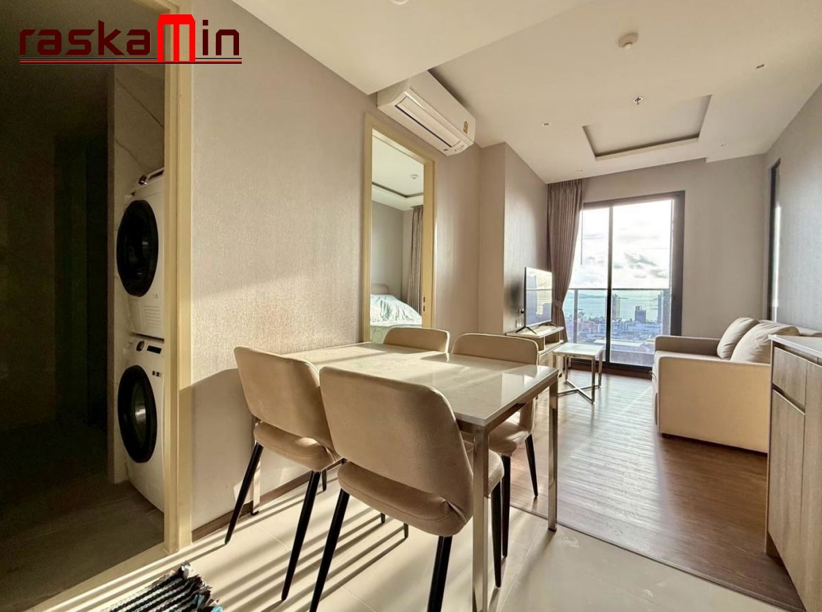 รูป KT0089📲LineID @556ryccg🗺️FQ🌅2ห้องนอน 58.5ตรม ชั้น22 พร้อมเฟอร์นิเจอร์🌊ONCE Pattaya วันซ์ พัทยา สาย3 - รูปที่ 3/9