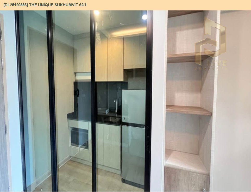 รูป DL25120886 ให้เช่าคอนโด ดิ ยูนิค สุขุมวิท 62/1 (The Unique Sukhumvit 62/1) ใกล้ BTS บางจาก พร้อมเข้าอยู่ โทรด่วน 0638692663 LineID @257sxzzu - รูปที่ 6/7
