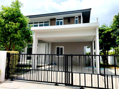 Houses for sale The Thai Bar Under The Royal Patronage : 🏡 Luxury single house for sale at Mantana Phran Nok Sai 2 Bang Waek. Land size 110.2 sq.wah, usable area 218 sqm, Price 11.5 MB.  Listing :92523