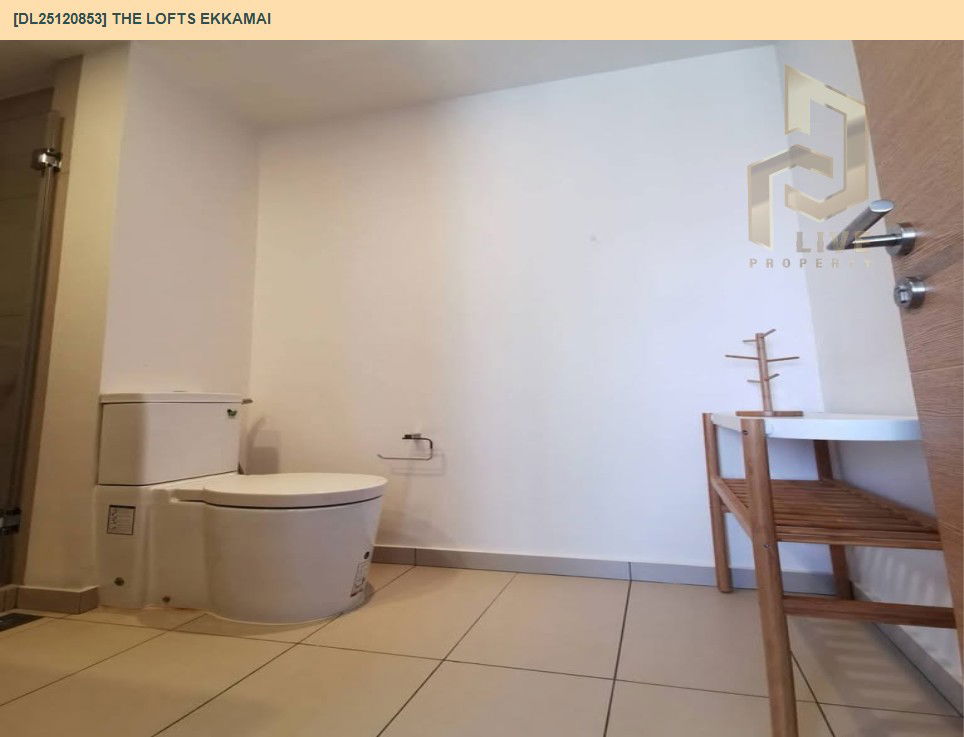 รูป DL25120853 ให้เช่าคอนโด เดอะ ล็อฟท์ เอกมัย (The Lofts Ekkamai) ใกล้ BTS เอกมัย พร้อมเข้าอยู่ โทรด่วน 0638692663 LineID @257sxzzu - รูปที่ 12/13