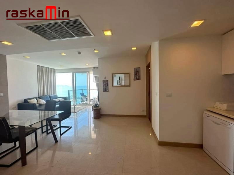 รูป KT0091📲LineID @556ryccg🗺️FQ🏄‍♂️2ห้องนอน 82ตรม ตึก A ชั้น10🏖️วิวทะเล พร้อมเฟอร์นิเจอร์🌴The Palm Wongamat Beach Pattaya - รูปที่ 12/13