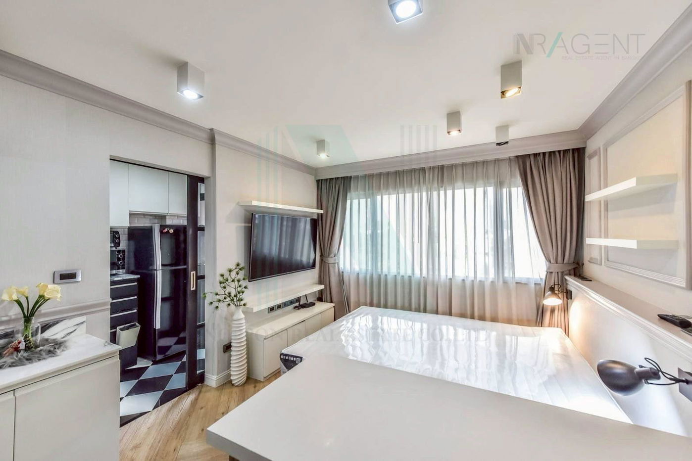 รูป 📌 ขายคอนโด วัน สาทร อาคาร 1 ชั้น 7 1 ห้องนอน ขนาด 30 ตรม ใกล้ เซ็นทรัล พระราม 3 - รูปที่ 4/8