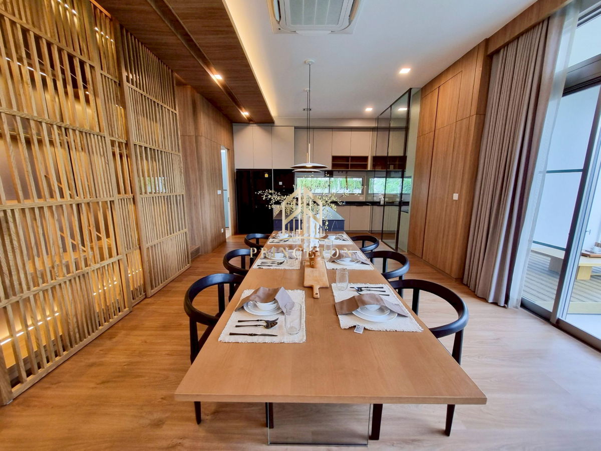 รูป ให้เช่า VIVE พระราม 9   บ้านเดี่ยวดีไซน์ใหม่ บรรยากาศสงบ เป็นส่วนตัว - รูปที่ 9/17