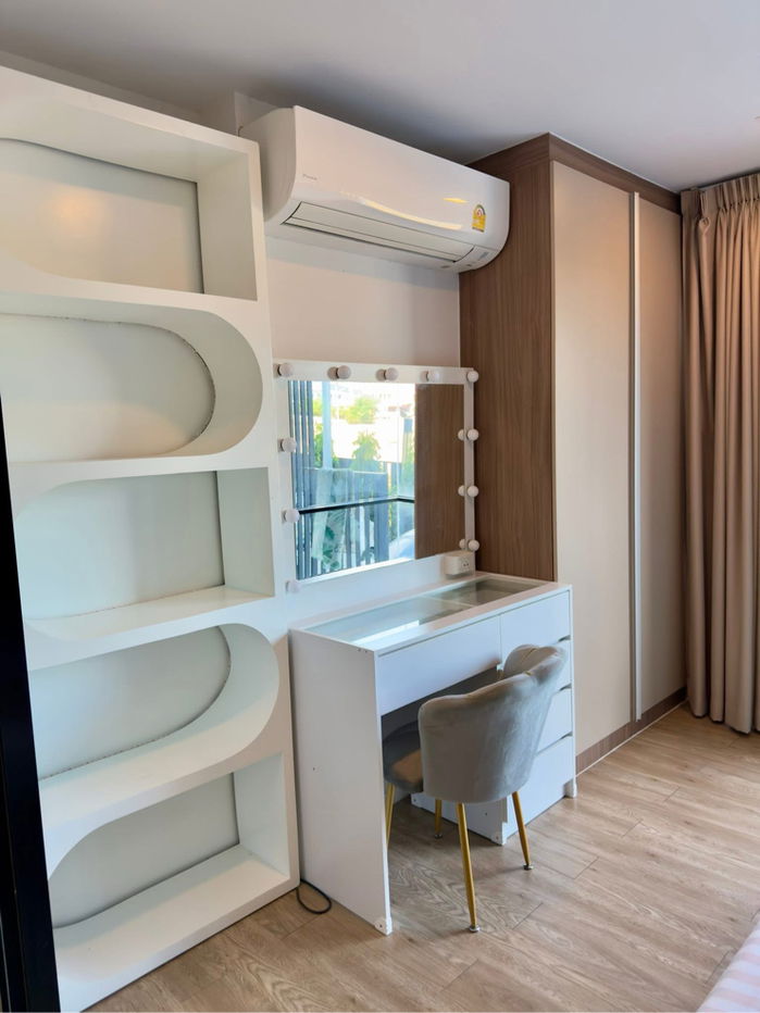 รูป ให้เช่า Kave town Shift ข้างม.กรุงเทพ ตึก C ชั้น 2 ขนาด 24 ตร.ม วิวนอก🩵 - รูปที่ 2/6