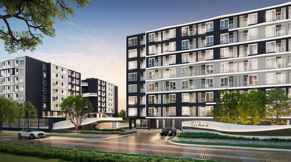 รูป Call : 091-545-5346 Condo Kave Town Island ติดมหาวิทยาลัยกรุงเทพ รังสิต 22.60 ตารางเมตร 1 ห้องนอน ชั้น5 ตึก D ทิศเหนือ ตกแต่งครบ (ขายพร้อมผู้เช่า) - รูปที่ 11/13