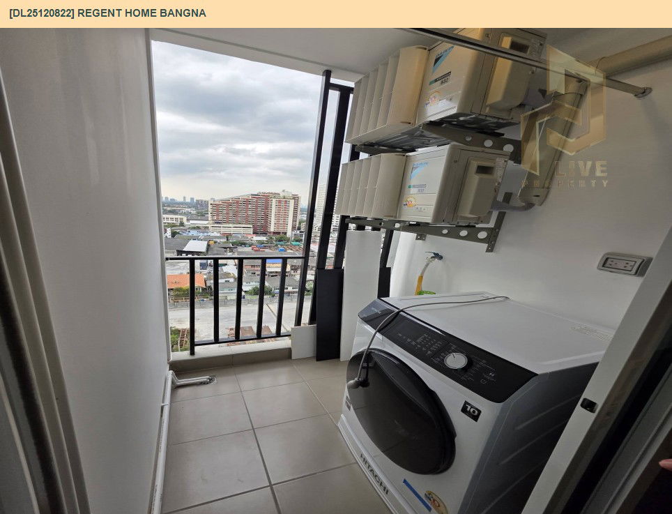 รูป DL25120822 ให้เช่าคอนโด รีเจ้นท์ โฮม บางนา (Regent home bangna) ใกล้ BTS บางนา พร้อมเข้าอยู่ โทรด่วน 0800343450 LineID @655ebbvc - รูปที่ 7/12
