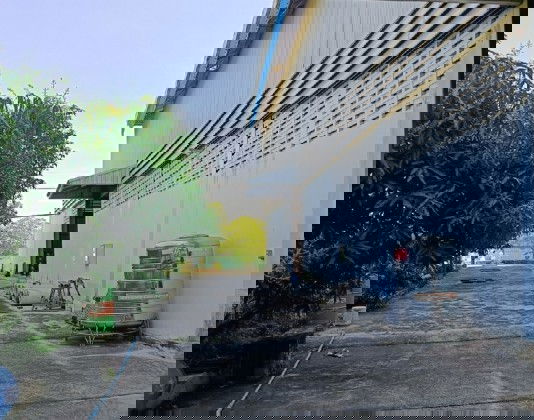 รูป ให้เช่าโกดัง มีเครนพร้อมออฟฟิศ 4 ชั้น คลอง 6 ธัญบุรี / ถนนเลียบคลองหก พื้นที่ใช้สอยรวม 1400 ตารางเมตร เทรลเลอร์ เข้าออกสะดวก - รูปที่ 2/12